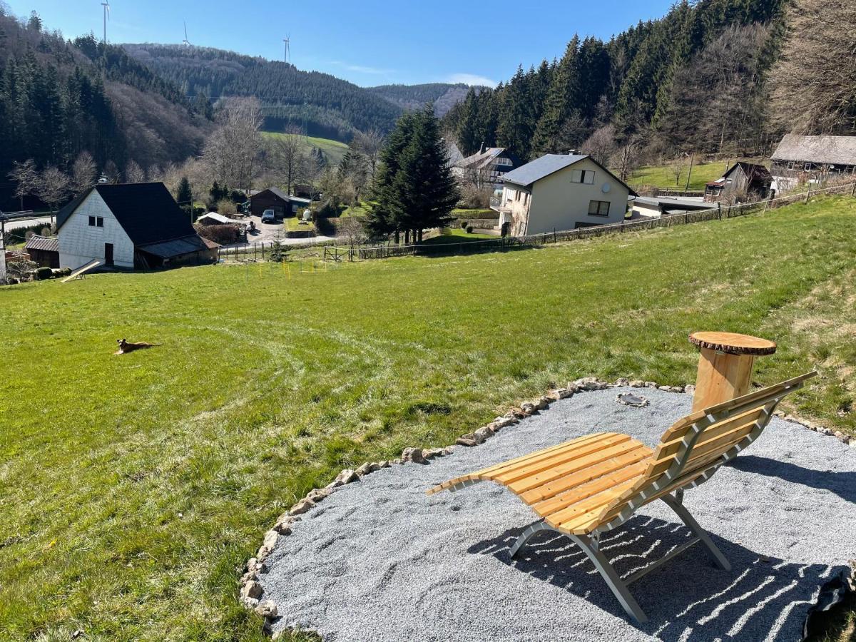 Modernisierte Ferienwohnung Im Schoenen Sauerland Meschede Exterior foto